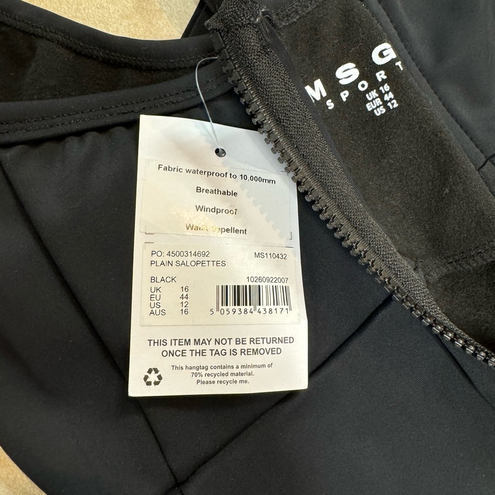 Waterproof coveralls